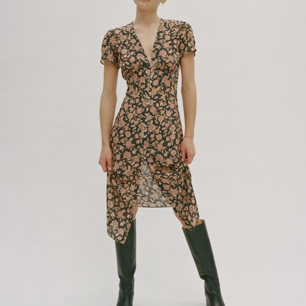 Realisation  Par The Monica Floral Dress